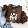 thumbnail image 6 of Ghost Reading Books Halloween Sweatshirt, Boo School Librarian Sweater, Teacher Fall Sweater, Spooky Retro Book Club Gift Shirt, 6 of 6