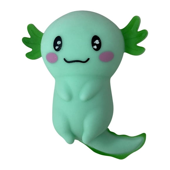 EGNMCR Glitter Axolotles Toys Stress Relief Toy Adorable Axolotls Toy Soft Stress Toy Axolotls Stretchy Fidget Toys For Children And Adults Stress relieving bauble