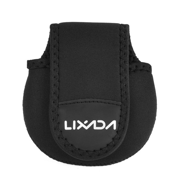 Bolsa para carretes Lixada Bolsa Funda Protectora para Carrete Spining Baitcasting de Pescar Negro Lixada Bolsa para carretes