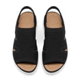 thumbnail image 5 of Pennysue Women Walking Sandals Air Cushion Platform Breathable Knit Slip On Summer Shoes for Daily Walk Beach Travel, 5 of 8