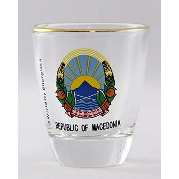 Macedonia Shot Glass