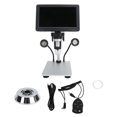 thumbnail image 3 of QIILU Mini Caméra Mini Caméra Hd DM9 Microscope Numérique Écran 7 Pouces 8 Lumières LED Luminosité Réglable 1200X Hd USB Vidéo, 3 of 8