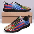 thumbnail image 4 of Golden Retriever Merry Christmas Running Shoes Sneakers Mesh Black Size 10.5, 4 of 5