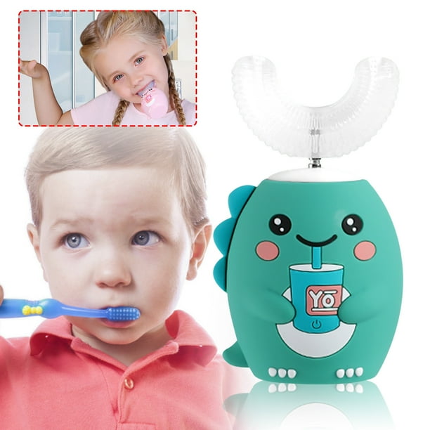 Cleaning Brush UShaped Children'S Electric Toothbrush Automatic