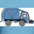 thumbnail image 3 of CafePress - Garbage Truck Fitted T Shirt - Fitted T-Shirt, Vintage Fit Soft Cotton Tee, 3 of 4