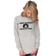 thumbnail image 4 of Born Shoot Forced Work Photographer Long Sleeve TShirt Men Women Brisco Brands L, 4 of 6