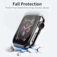 thumbnail image 2 of IFECCO 8 Pack Case for Apple Watch Series SE/6/5/4 44mm with Screen Protector, Soft TPU HD Clear Ultra-Thin Full Coverage Protective Cover Compatible Accessories for iWatch, 2 of 5