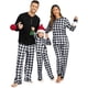 thumbnail image 1 of Ekouaer Conjuntos de pijamas de Navidad familiares a juego para mujeres, hombres y niños, pijamas de manga larga, conjuntos de salón de vacaciones, 1 of 3