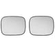 thumbnail image 1 of 2Pcs 60x50cm Sombrilla Anti-UV Quitasol Protector Solar Plateado Luna Trasera de Coche, 1 of 1