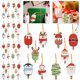 thumbnail image 4 of 50 Uds. Adornos Colgantes Un Lado 5D Regalos Navidad Dibujos Animados DIY (GS201), 4 of 5