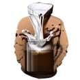 thumbnail image 4 of Sudadera con capucha con estampado 3D de taza de café para hombre, sudadera con capucha de gran tamaño con gráficos, nuevo diseño, sudadera transpirable, abrigo de manga larga, 4 of 4