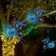 thumbnail image 3 of 3PCS Solar Bees Lights Outdoor, 2025 New Metal Hanging Solar Garden Bee Light with Bouncy Springs Outdoor Patio Garden Decor Bee Solar Light for Christmas, Yard, Patio, Porch, 3 of 5