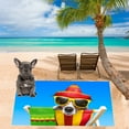 thumbnail image 6 of Uiz Merueh Beach Towel Clearance Sand Towel Large Easy Pack Travel Things for Vacation Essentials Adult Gift, 6 of 8