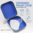thumbnail image 5 of OptiPak Face Mask Storage Case - Neoprene Mask Case Holder - Mask Container 1 Pack, Hearts, 5 of 9