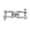 thumbnail image 4 of BIBABLYKE Marine Grade Steel Anchors Swivel Shackle with Double Swivel Jaw Designs Corrosions Resistant Chain Connector for Boats, 4 of 7
