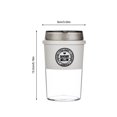 thumbnail image 3 of Botella de agua 300ml Oficina Deporte Gimnasio Fitness Anti-Scalding Adultos Taza de café Portátil Plastic Tea Leche Taza de beber Regalo DIYOO HA059524-04B, 3 of 7