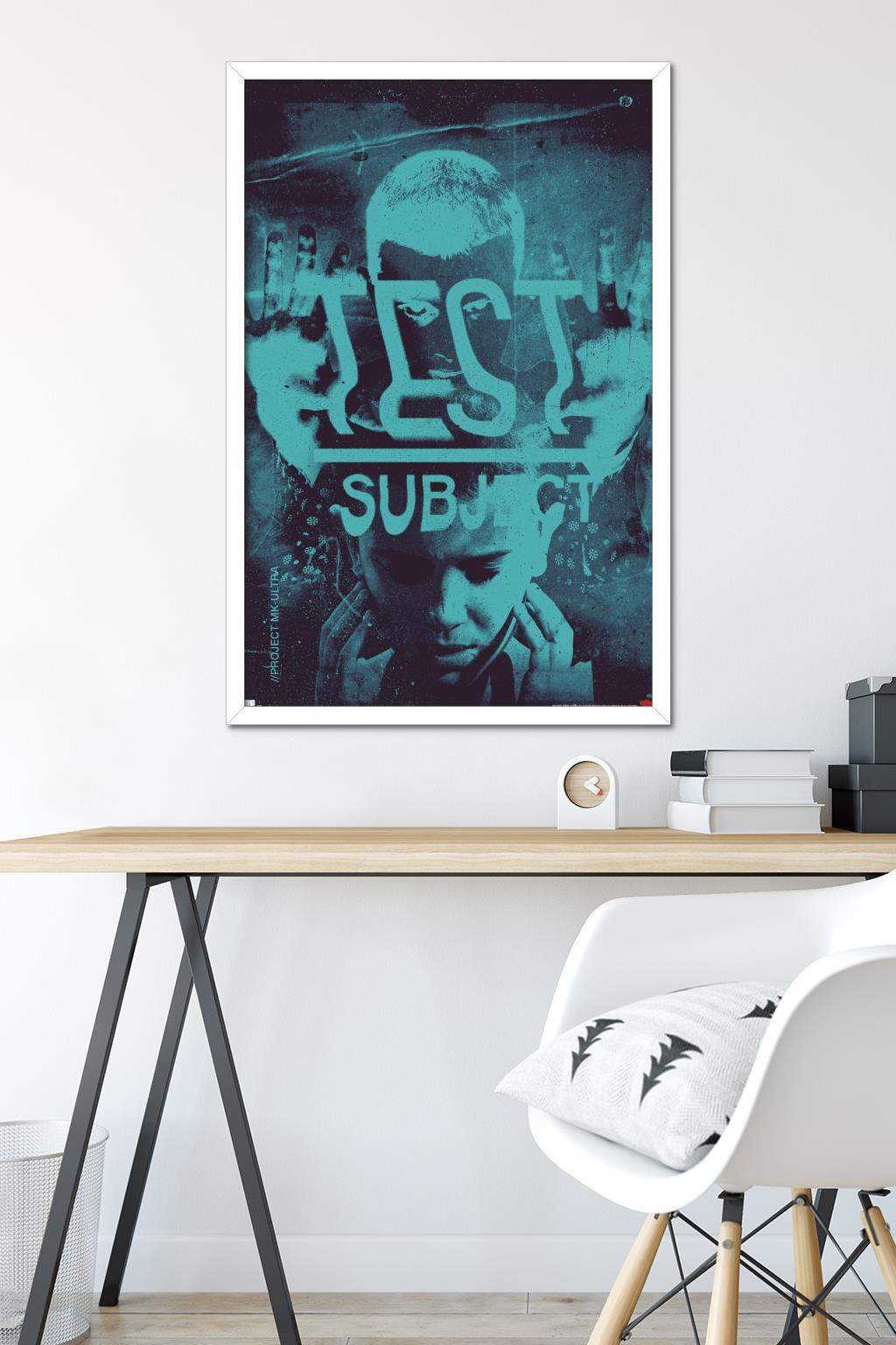 Netflix Stranger Things: Season 4 - Test Subject Wall Poster, 22.375" x 34" Framed