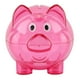 thumbnail image 1 of Piggy Bank Money Bank Colección Contenedor Caso de regalo Organizador de escritorio de regalo Caja de ahorro para niños Sala de estar de cumpleaños Rosa rojo, 1 of 8