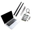 thumbnail image 3 of Wifi Key E M.2 Cnvio Computer Adapter Bt 5.0 Wireless 802.11ax Support for Mu-mimo, 3 of 5