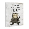 thumbnail image 2 of Stupell Industries Contemporary Where Wild Things Play Rustic Mythical Forest Monster Canvas Art, 30 x 40, by Lil' Rue, 2 of 7