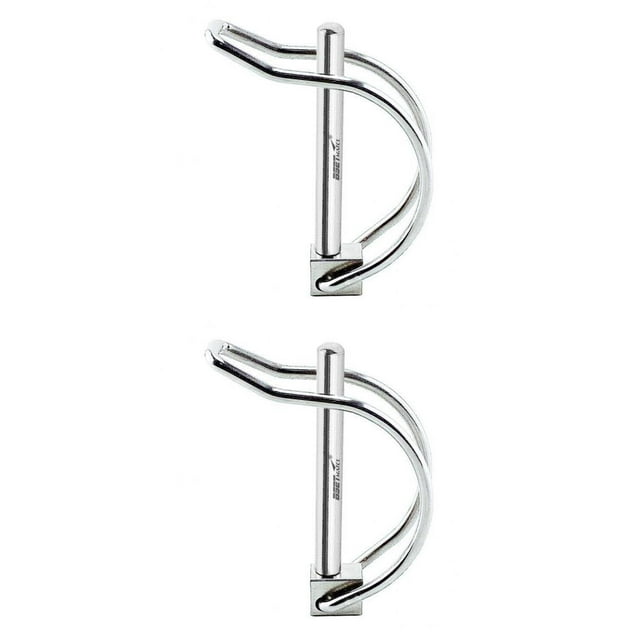 2 uds pasador de acoplamiento de seguridad de remolque de camión de Metal duradero, longitud 45mm