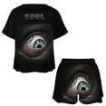 thumbnail image 3 of Tool Music Band Summer Home Suit For Womens Short-Sleeved Pajama Set 2pcs Loungewear Soft Sleepwear T-Shirts Tee Shirt Top And Short Sleeping Pants, 3 of 8