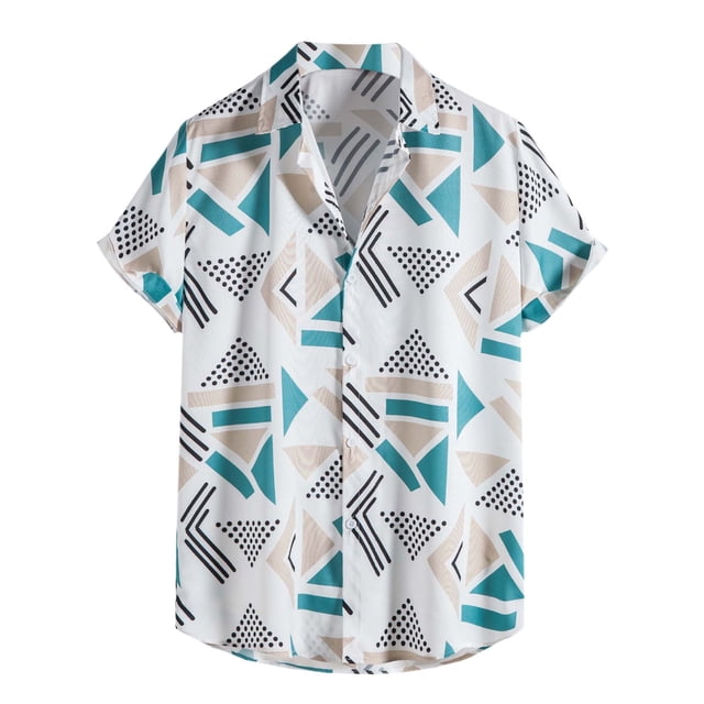 Camisas de Manga Larga para Hombres Color Formal de Impresión Cuello de Vuelta, Blusa Casual para Al Aire Libre, Diario Y Otoño de Primavera