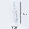 thumbnail image 1 of Candelabro de cristal para decoración del hogar, candelabro de boda romántico nórdico simple, candelabro de cristal retro francés, 1 of 5