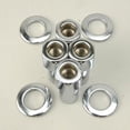 thumbnail image 3 of Weld Racing Lugnuts 12 mm x 1.25 Thread Shank Seat Chrome 4 pc P/N 601-1422, 3 of 4