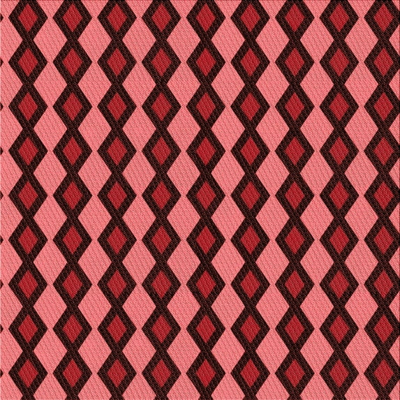 Ahgly Company Machine Washable Indoor Square Transitional Dark Red Area Rugs, 4' Square