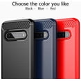 thumbnail image 5 of SCL LG V60 ThinQ Case, Carbon Fiber Effect Gel Grip Protection Cover [Anti Scratch][Anti Collision] Compatible with, 5 of 5