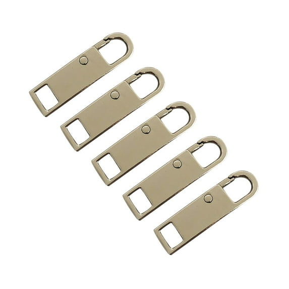 VerPetridure High-Quality Zipper Pull Tabs High-End Luggage Zipper Accessories Multi-Function Zipper Buckle Removable And Easy To install Universal Detachable Zipper Puller Set Removable Multifunctio