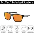thumbnail image 4 of Flying Fisherman Sandbar Sunglasses - Matte Crystal Black/Amber-Red Mirror, 4 of 5