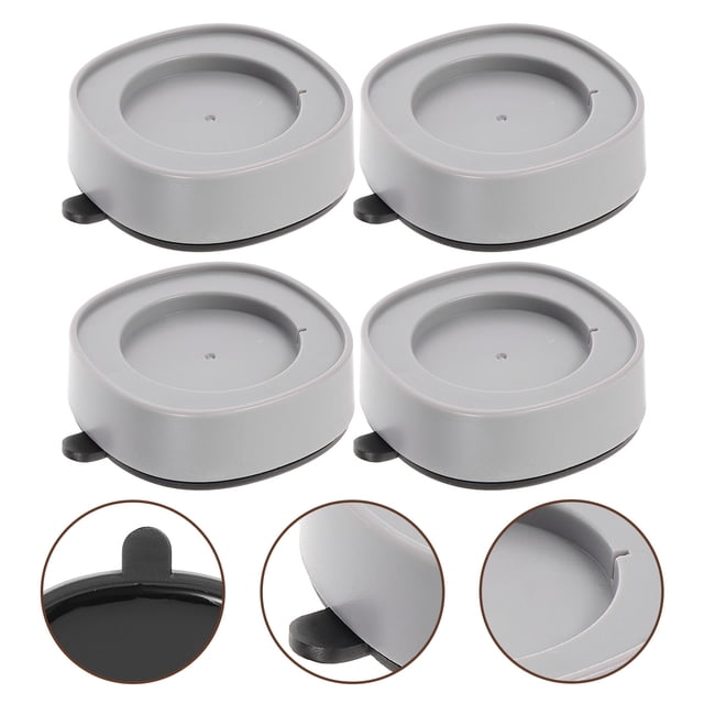 FUTUREORYY Anti Vibration Pads For Washer And Dryer 4Pcs Round Plastic For Appliance Users
