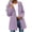 Purple, variant on Maplenight Womens Fleece Zip Up Jacket Oversized Long Hoodie Fuzzy Jackets Fall Winter Warm Teddy Coat with Pockets