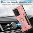 thumbnail image 5 of Phone Case for Samsung Galaxy Note 20 Ultra 5G Wallet Cover with Screen Protector and Wrist Strap RFID Card Holder Ring Stand Note20 Plus Notes 20Ultra Note20+ U + 20+ Twenty Not S20 Women Men Pink, 5 of 13