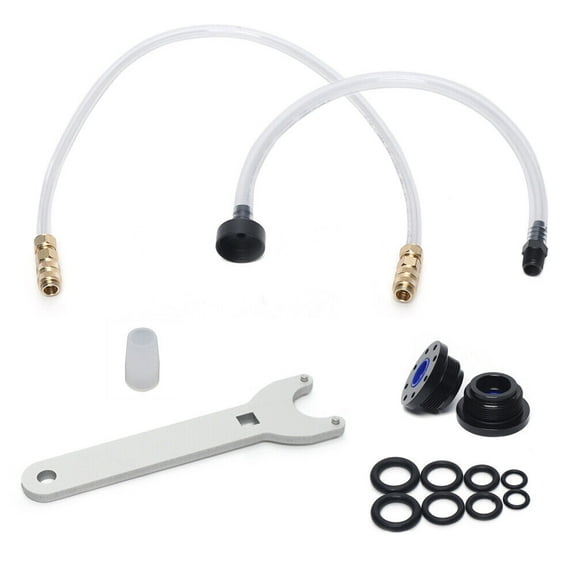 CNCEST Front Mount Hydraulic Steering Cylinder Seal Kit & Bleed Kit For Seastar HS5157