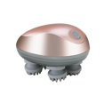 thumbnail image 1 of Masajeador de cabeza eléctrico Yashi con succión magnética oro rosa, 1 of 5
