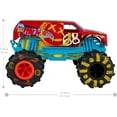 thumbnail image 3 of Hot Wheels R/C Monster Trucks 1:15 Scale HW Demo Derby, Remote-Control Toy, 3 of 6