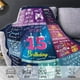 thumbnail image 3 of LHSHID Paready 18th Birthday Blanket Soft Flannel Throw Blanket Lightweight Cozy Birthday Blanket for Boys Girls Adults Comfortable Bed Blanket for Sofa Living Room Home Camping Couch 60x80in, 3 of 6