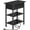 Black, variant on HOOBRO Flip Narrow End Table with Power Outlets Industrial Home Coffee Table Living Room Bedroom BF341BZ01