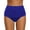 Blue, variant on Roseonmyhand Women's High Waisted Swim Bottom Ruched Bikini Tankini Swimsuit Briefs Plus Size