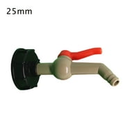Angle View: Akoyovwerve Ibc Tank Adapter Plastic S60X6 Garden Hose Faucet Connector Water Tank Replacement Connector