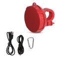 thumbnail image 4 of Worallymy Altavoz de Bicicleta 5W Inalámbrico Ciclismo Manillar Altavoz de Sonido Recargable IPX7 Altavoz de Bicicleta al Aire Libre Impermeable, Rojo Worallymy JD735799770, 4 of 7