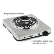 Salton Stainless Steel Portable Cooktop