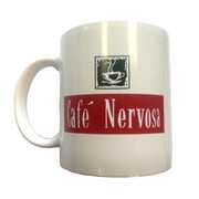Cafe Nervosa Coffee Mug Frasier Crane Niles TV Show Restaurant Shop Tea Cup Gift