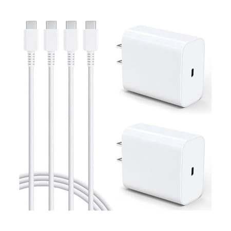 Quyaojz for 45W Super Fast Charger Block, 2Pack Type C Fast Charging Block with 3FT USB C Charger Cable Compatible with Samsung Galaxy S24 S23 S22 S21 Ultra/S20/S20 Ultra/Note 20 Ultra