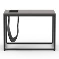 thumbnail image 3 of RST Brands Emery Cast Iron Modern Magazine Side Table - Black, 3 of 5