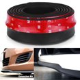 thumbnail image 1 of Car Front Bumper Lip Spoiler Protector Rubber Splitter Body Guard Skirt Cover BK, 1 of 4