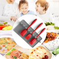 thumbnail image 2 of Yuarrent Tablero de almacenamiento de cubiertos de silicona con 8 ranuras, cucharas, cuchillos, tenedores, soporte para cubiertos, estante de cocina para Organizadores de utensilios de cocina Gris Yuarrent HA025047-02, 2 of 6
